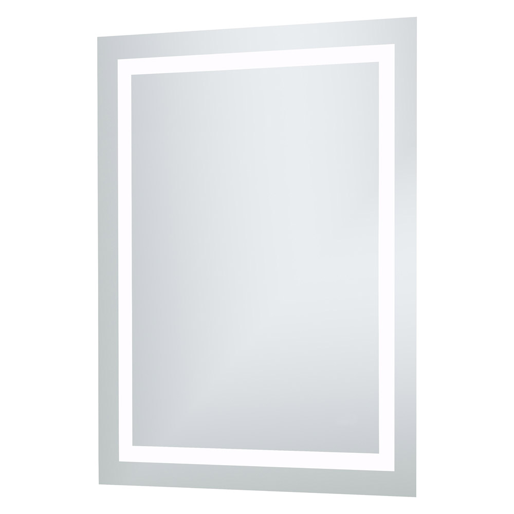 Elegant Wall Mirror - Clear/Cold White, D 32", H 40" (MRE-6031)