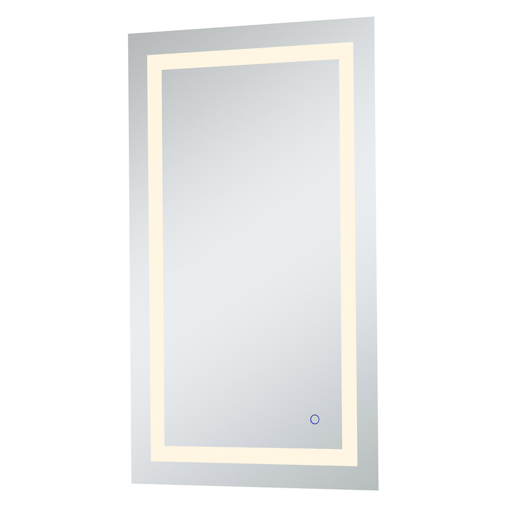 Elegant Wall Mirror - Clear, D 24", H 40" (MRE12440)