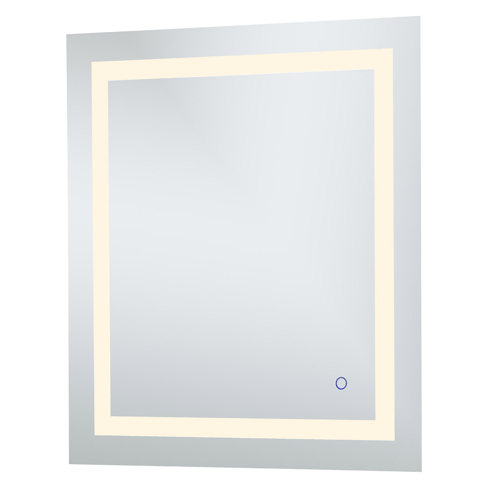 Elegant Wall Mirror - Clear, D 27", H 30" (MRE12730)