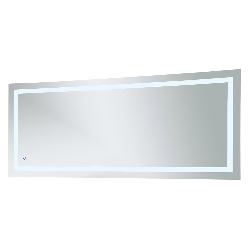 Elegant Wall Mirror - Clear, D 72", H 30" (MRE13072)