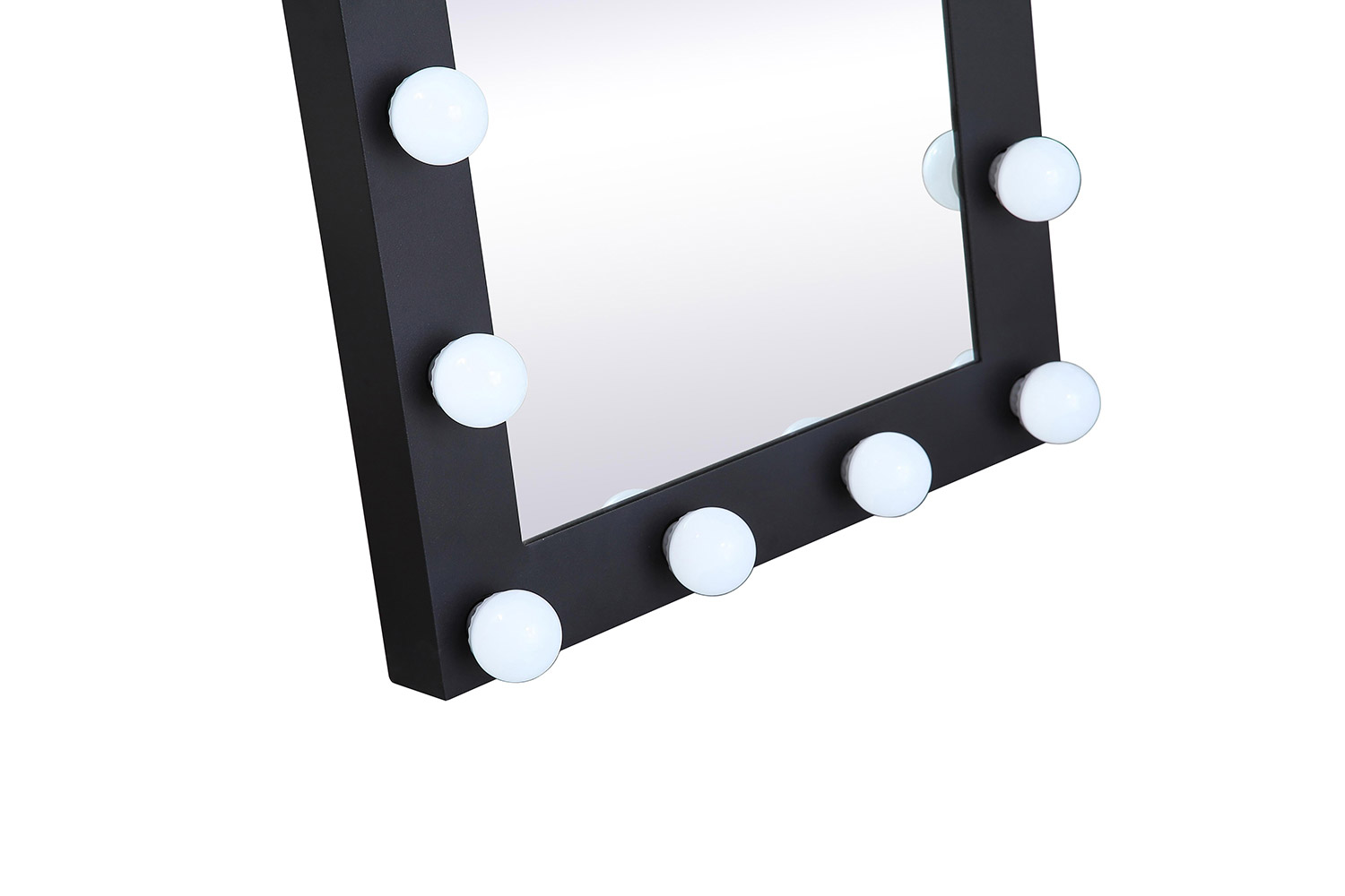 Elegant Wall Mirror - Black (MRE32471BK)