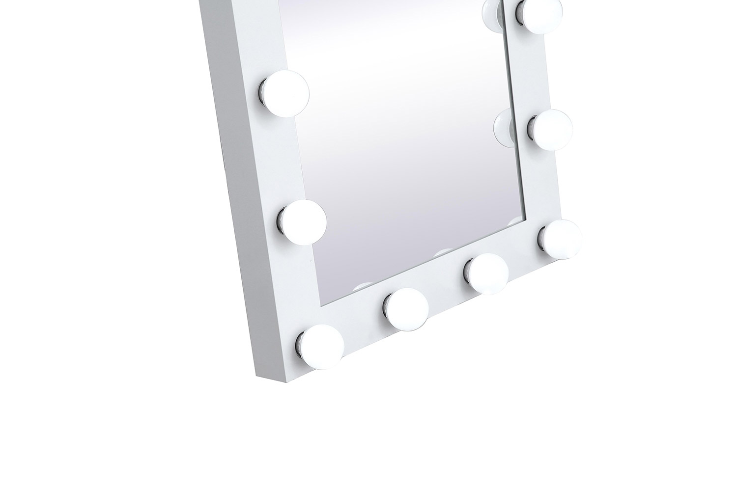 Elegant Wall Mirror - White (MRE32471WH)