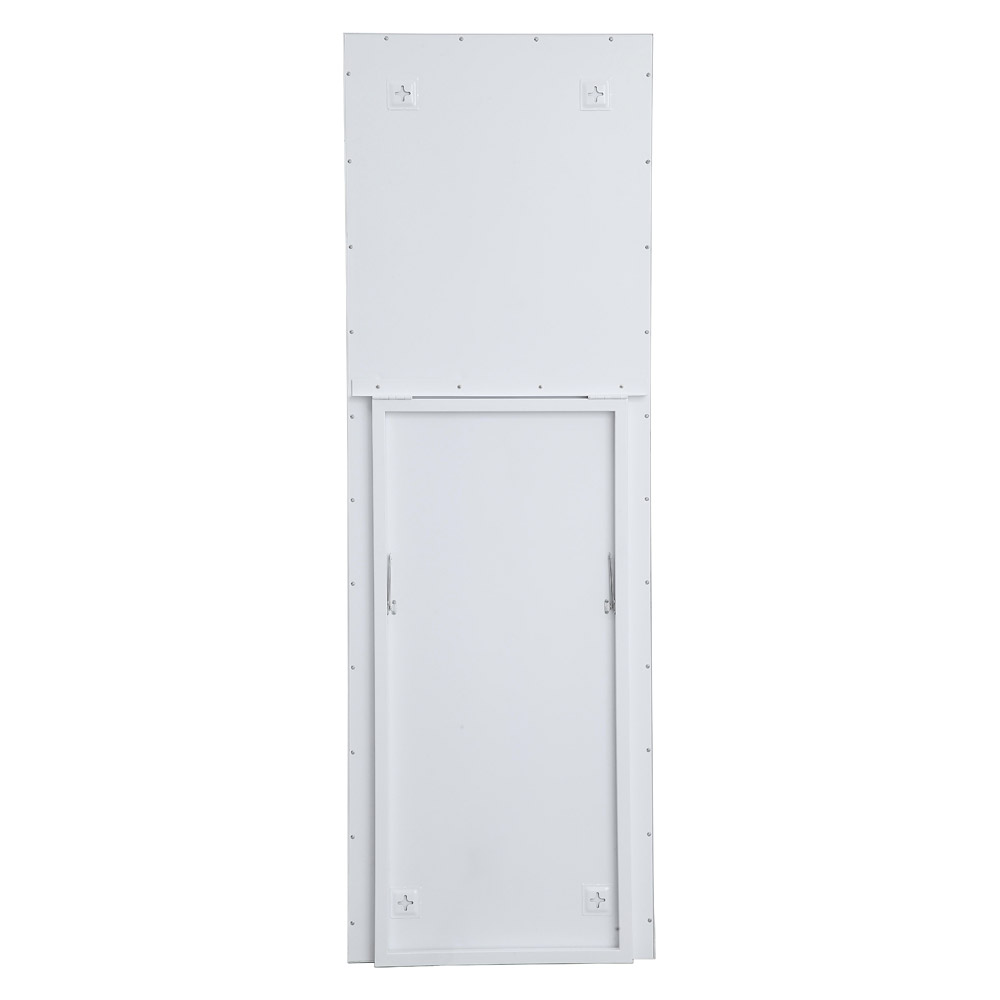 Elegant Wall Mirror - White (MRE32471WH)