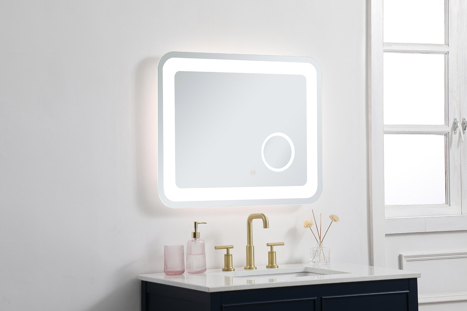 Elegant Wall Mirror - Clear, W 24", D 30" (MRE52430)