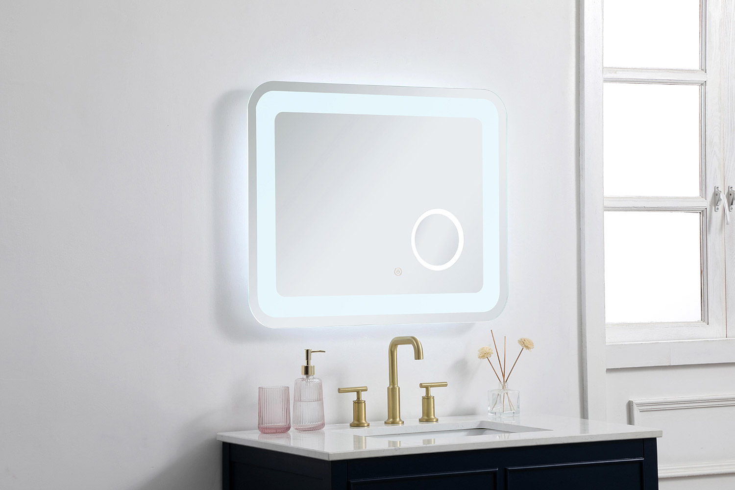 Elegant Wall Mirror - Clear, W 24", D 30" (MRE52430)