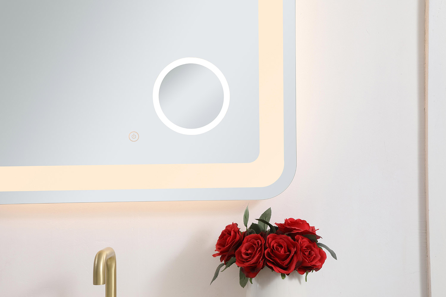 Elegant Wall Mirror - Clear, W 27", D 30" (MRE52730)