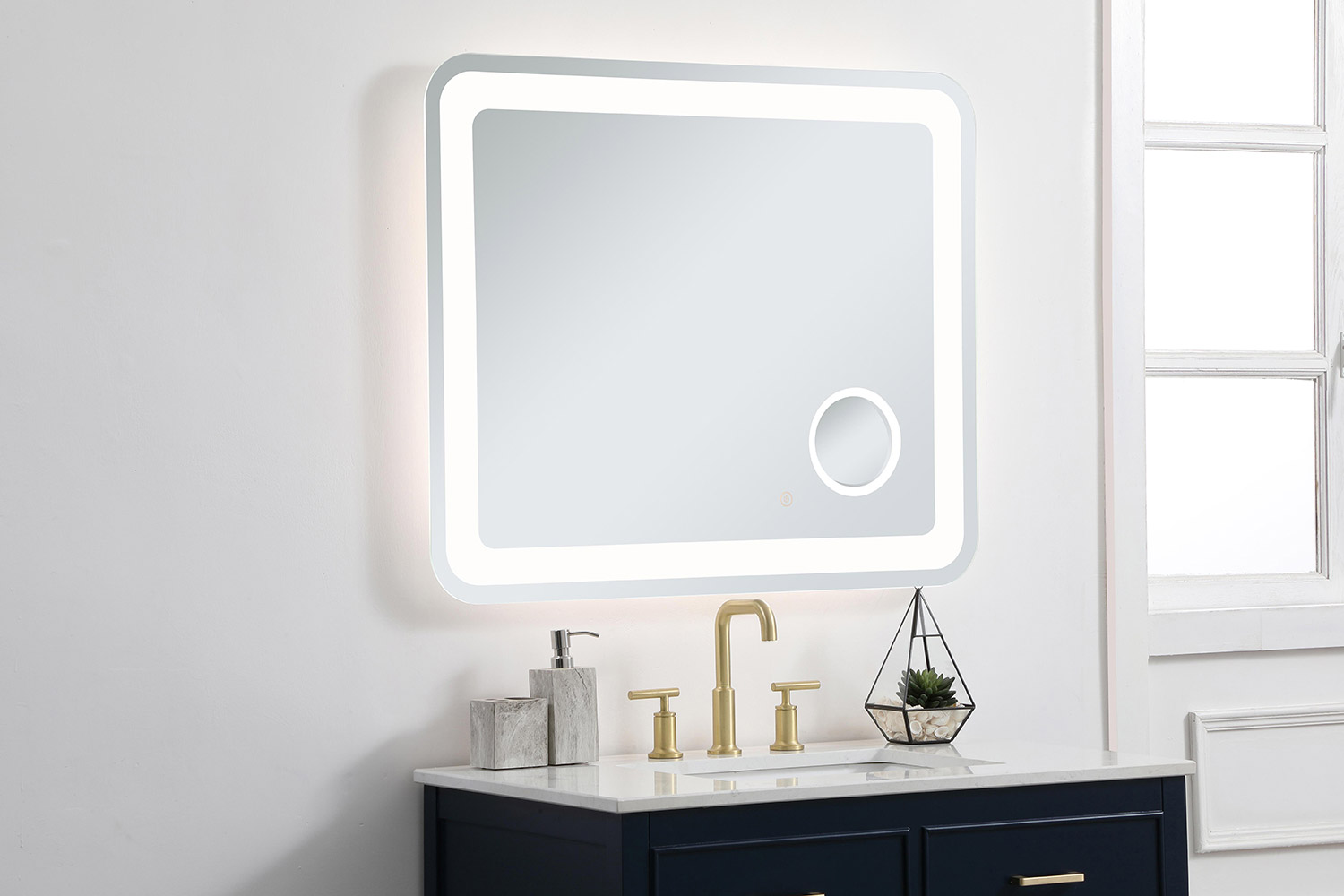 Elegant Wall Mirror - Clear, W 30", D 36" (MRE53036)