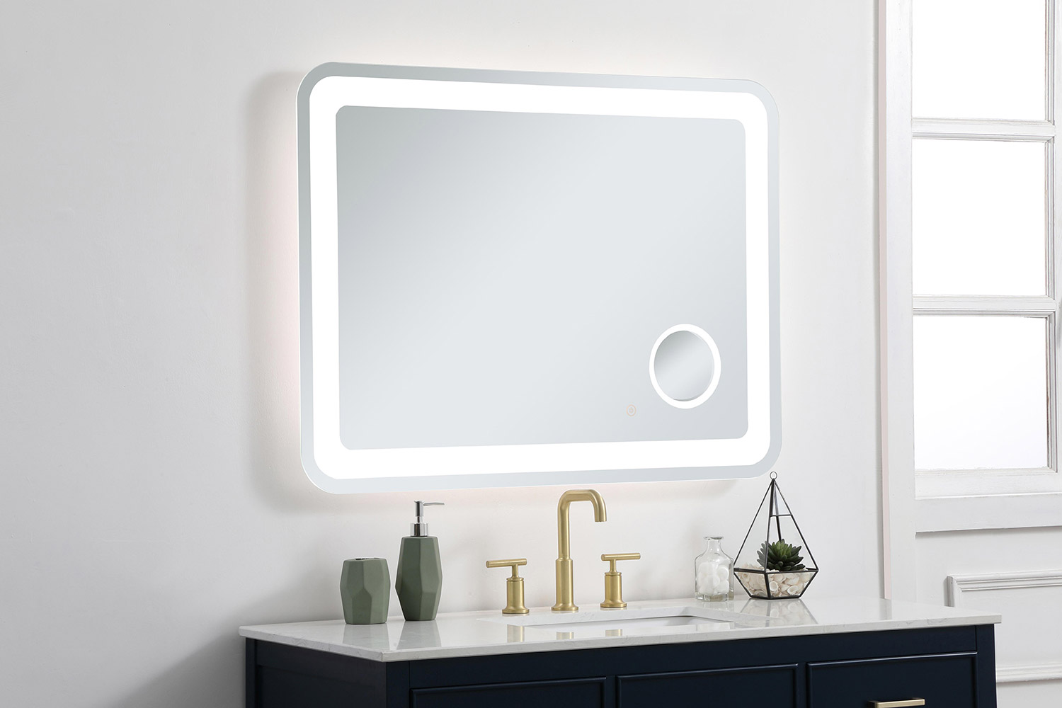 Elegant Wall Mirror - Clear, W 30", D 40" (MRE53040)