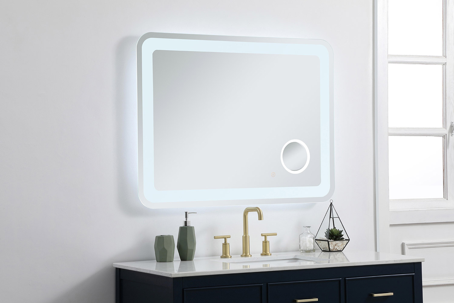 Elegant Wall Mirror - Clear, W 30", D 40" (MRE53040)