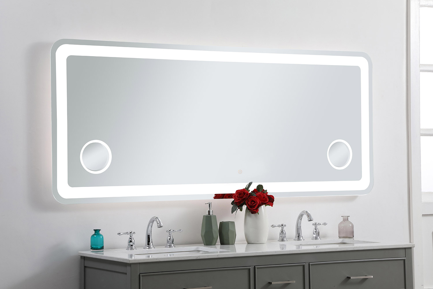 Elegant Wall Mirror - Clear, W 30", D 72" (MRE53072)