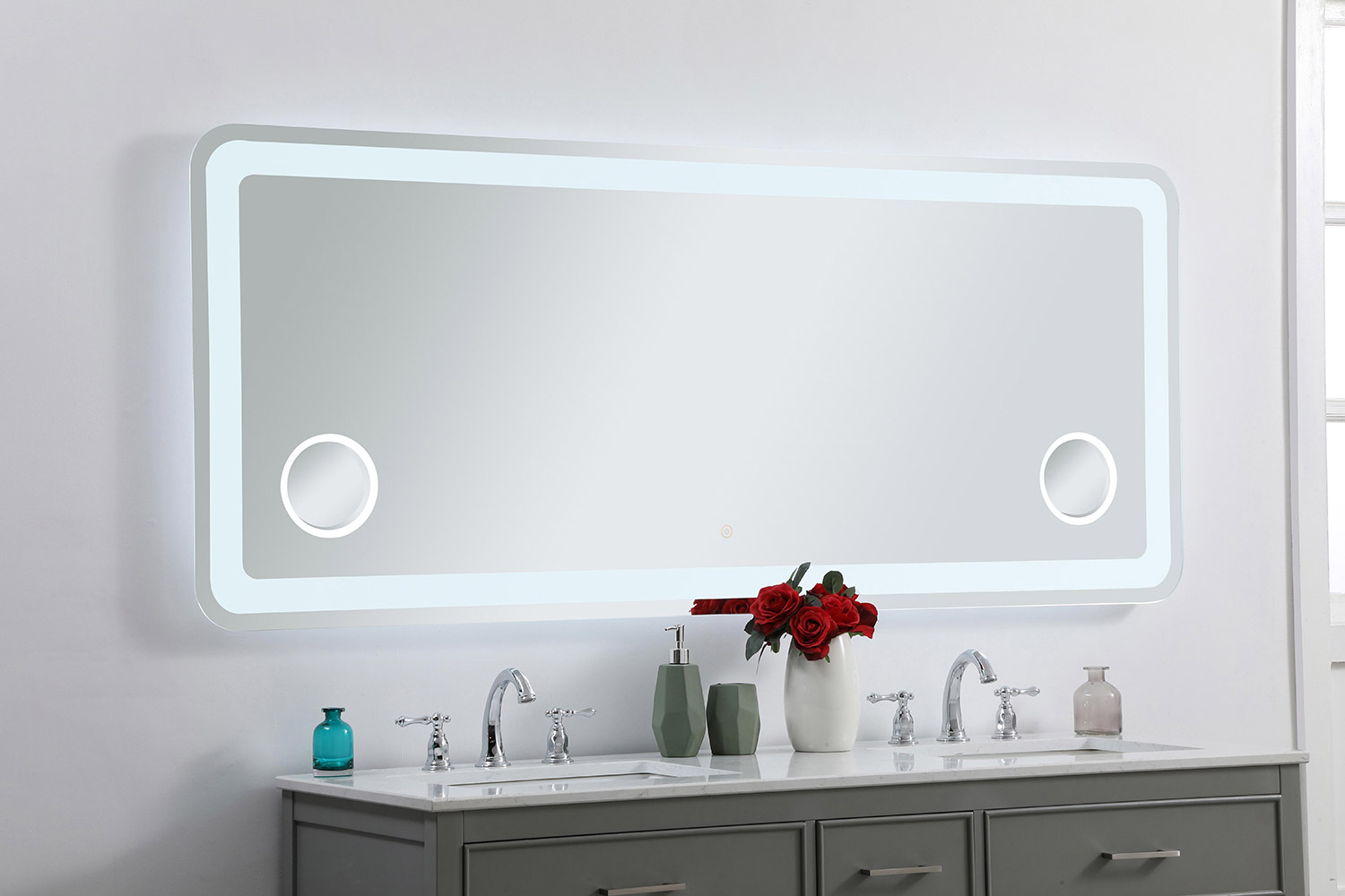 Elegant Wall Mirror - Clear, W 30", D 72" (MRE53072)