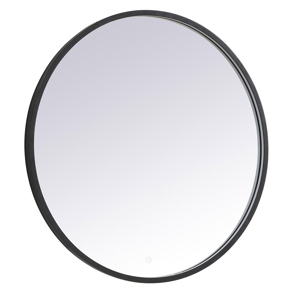 Elegant Wall Mirror - Black, L 32" (MRE6032BK)