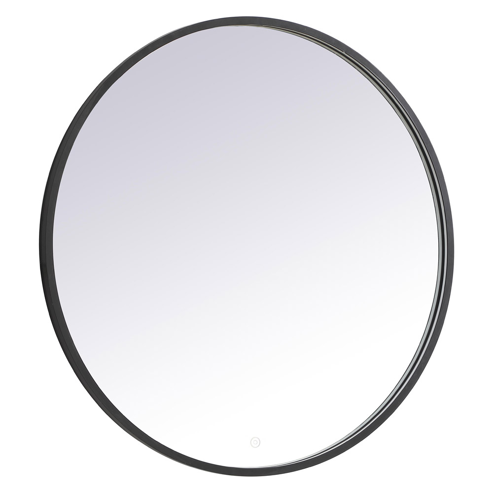 Elegant Wall Mirror - Black, L 36" (MRE6036BK)