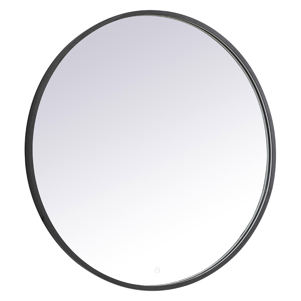 Elegant Wall Mirror - Black, L 39" (MRE6039BK)