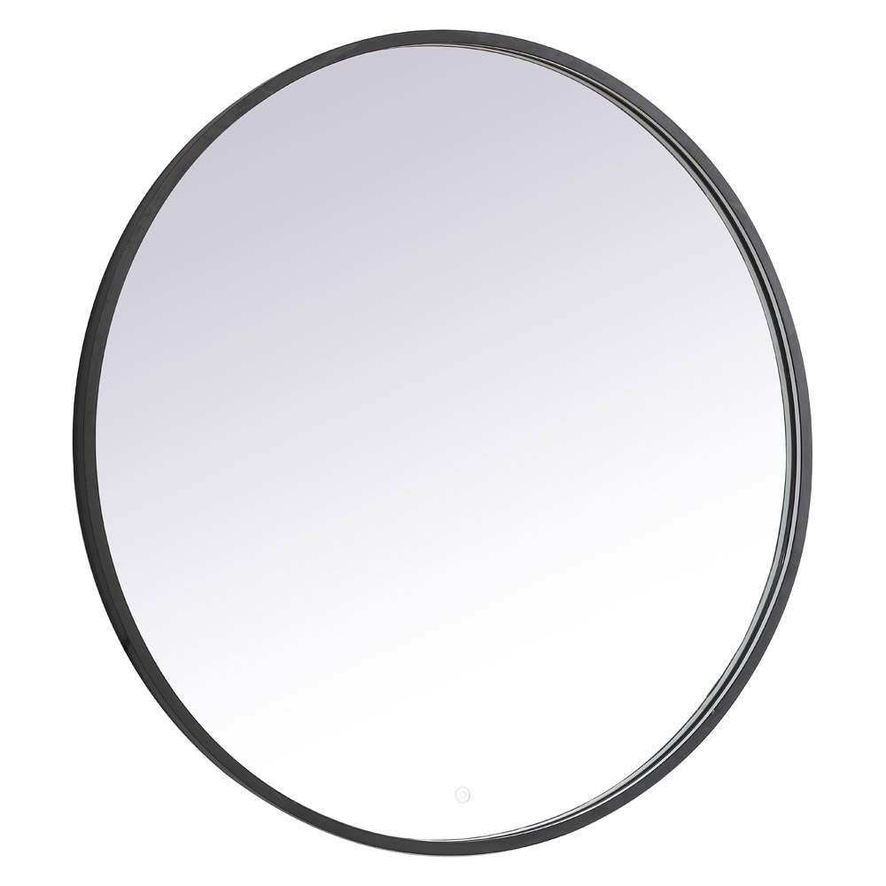 Elegant Wall Mirror - Black, L 42" (MRE6042BK)