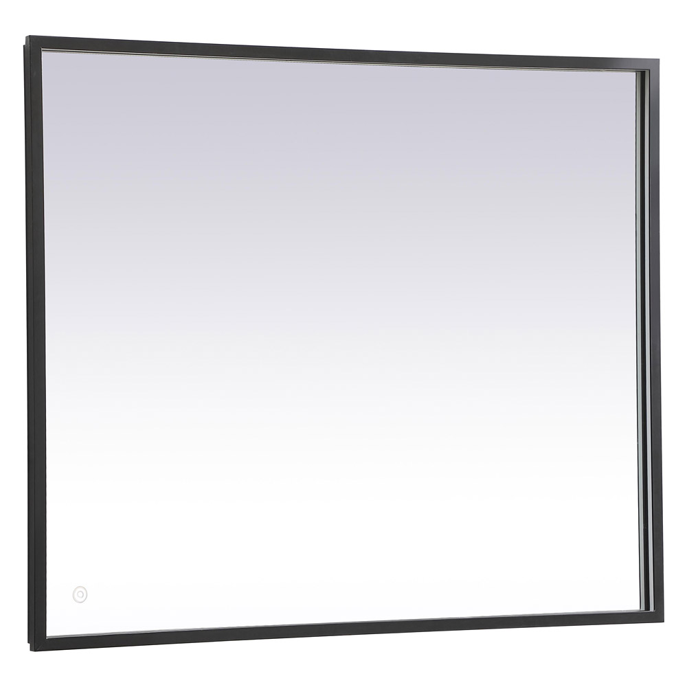 Elegant Wall Mirror - Black, D 30", H 36" (MRE63036BK)