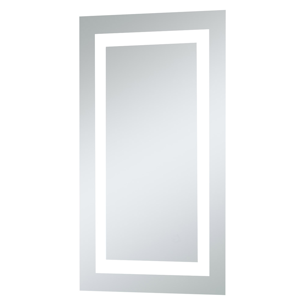 Elegant Wall Mirror - Clear, D 18", H 30" (MRE71830)