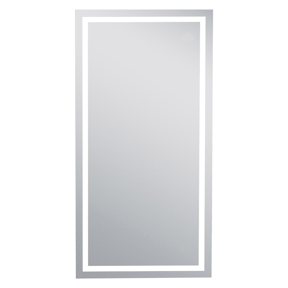 Elegant Wall Mirror - Clear, D 36", H 72" (MRE73672)