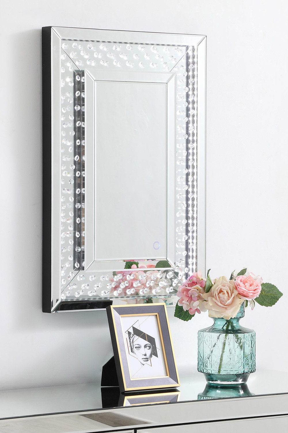 Elegant Wall Mirror - Clear, L 20" (MRE92030)