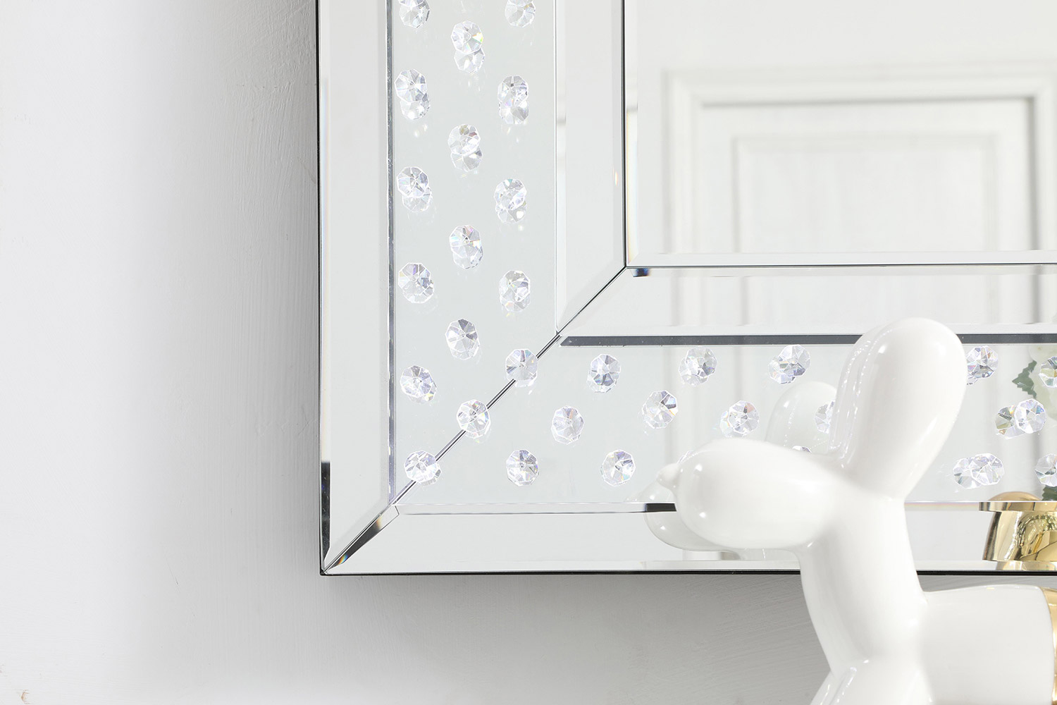 Elegant Wall Mirror - Clear, L 24" (MRE92436)