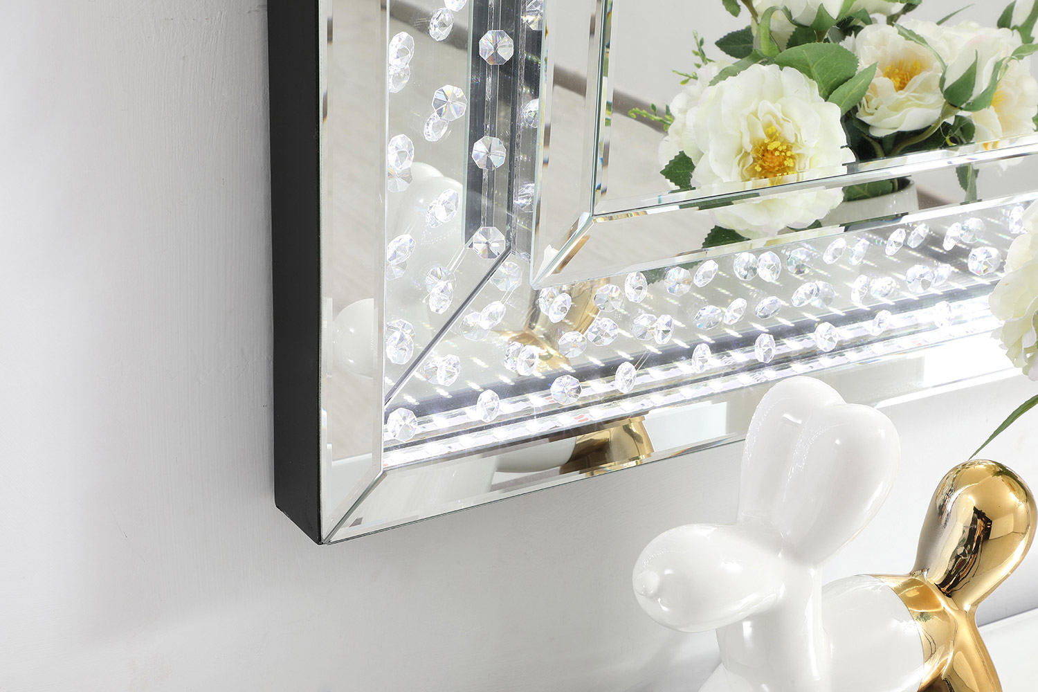 Elegant Wall Mirror - Clear, L 24" (MRE92436)