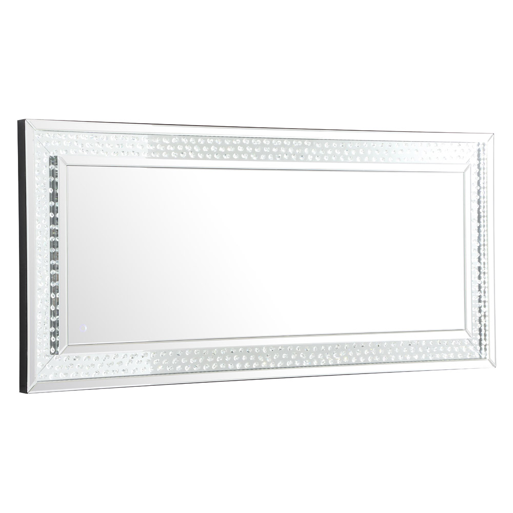 Elegant Wall Mirror - Clear, D 32", H 72" (MRE93272)