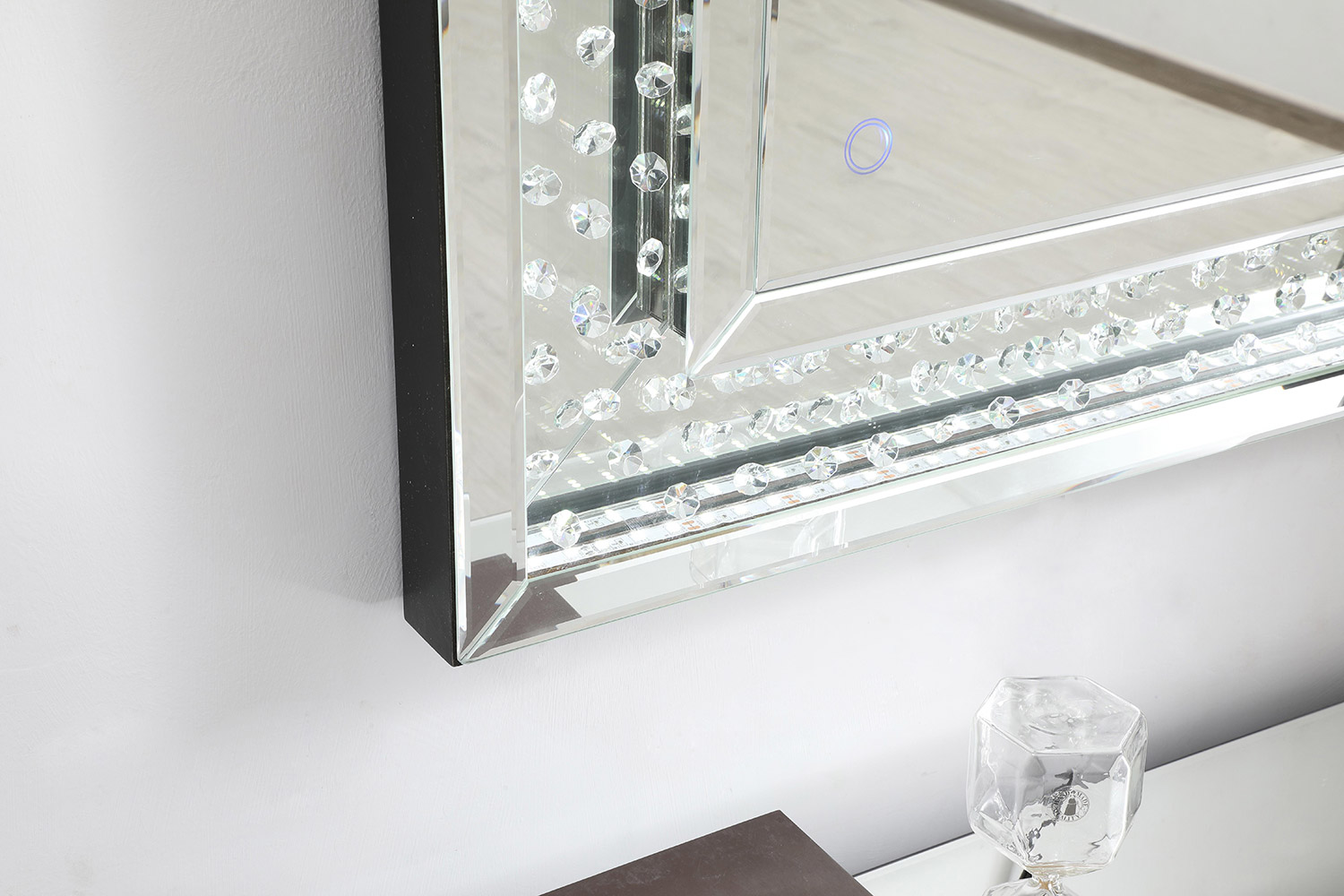 Elegant Wall Mirror - Clear, D 36", H 40" (MRE93640)