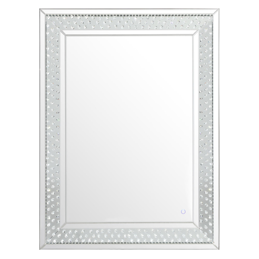 Elegant Wall Mirror - Clear, D 36", H 48" (MRE93648)