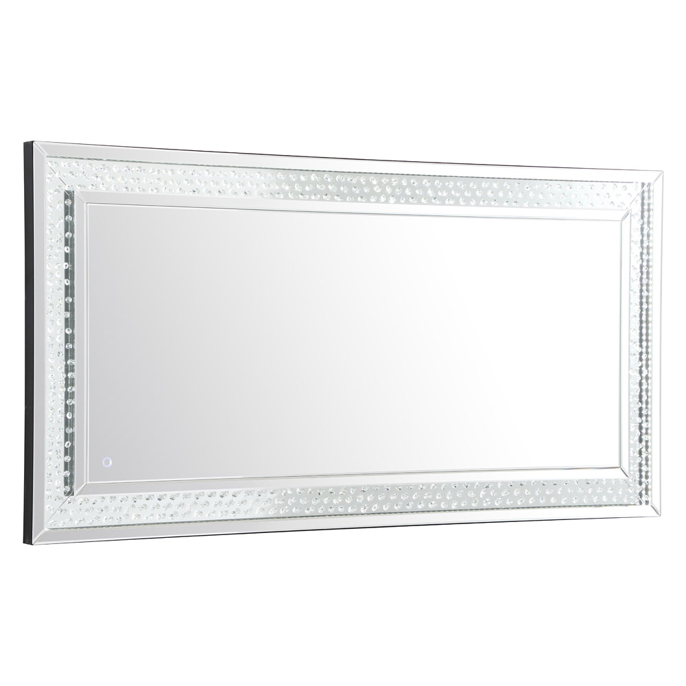 Elegant Wall Mirror - Clear, D 36", H 72" (MRE93672)