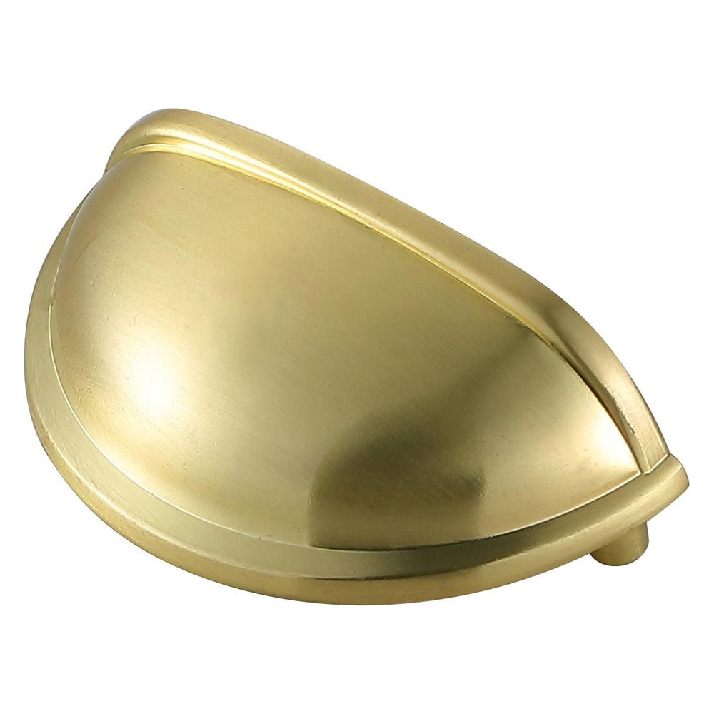 Elegant Claude Drawer Pull, Set of 10 - Brushed Gold (PL3002)