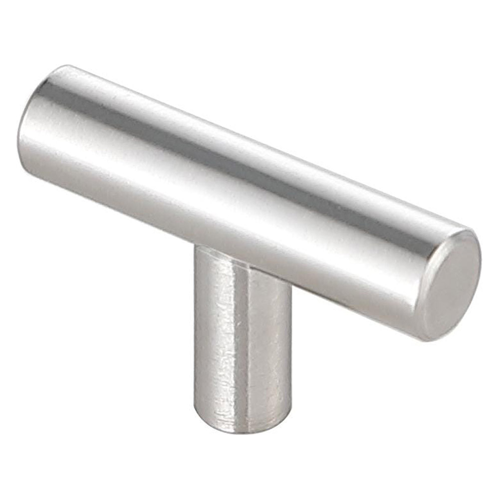 Elegant Quinn 1 Drawer Pull, Set of 10 - Brushed Nickel (PL400-1-NK-10PK)