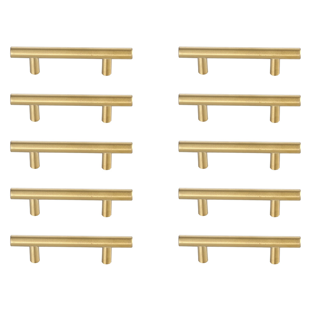 Elegant - Quinn 3 Drawer Pull, Set of 10 (PNT-PL400-3)