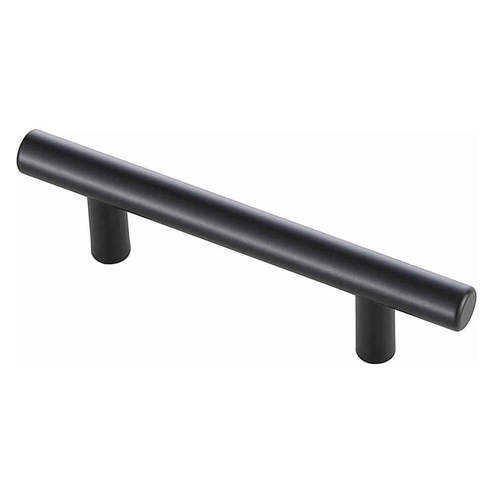 Elegant Quinn 3 Drawer Pull, Set of 10 - Matte Black, L 5" (PL400-3-MB-10PK)