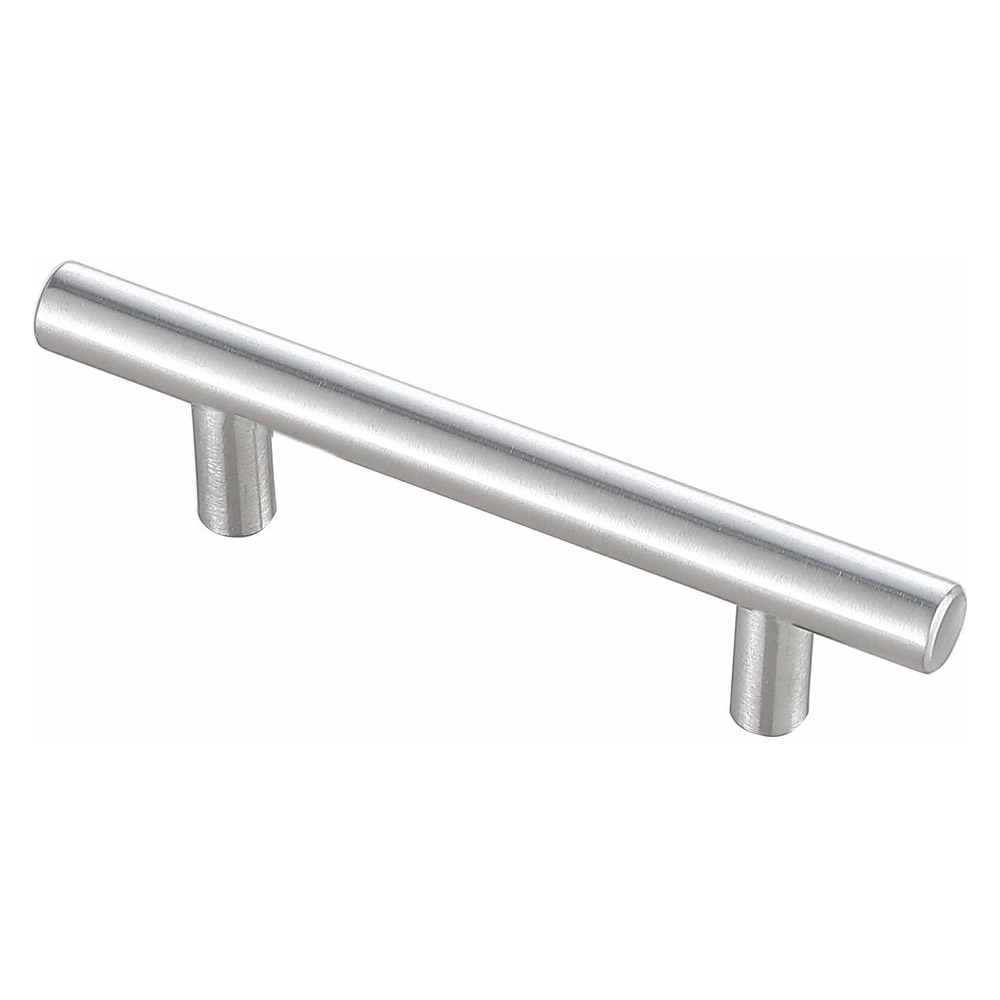 Elegant Quinn 3 Drawer Pull, Set of 10 - Brushed Nickel, L 5" (PL400-3-NK-10PK)