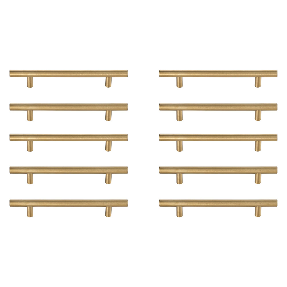 Elegant - Quinn 3 Drawer Pull, Set of 10 (PNT-PL400-3)