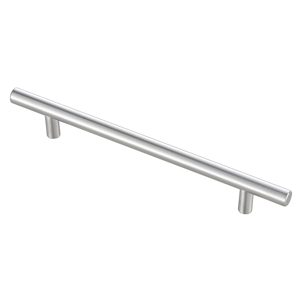 Elegant Quinn 3 Drawer Pull, Set of 10 - Brushed Nickel, L 8.8" (PL400-6-NK-10PK)