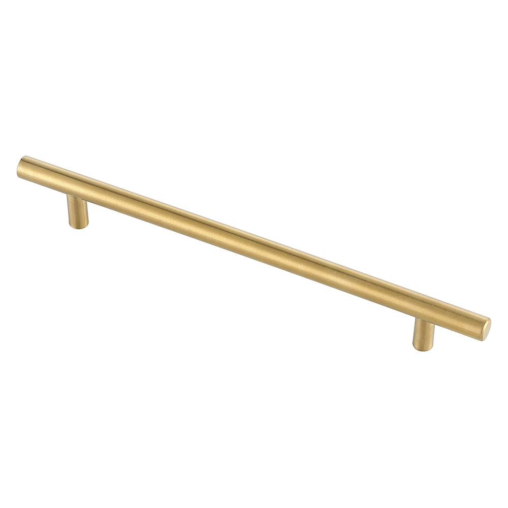 Elegant Quinn 3 Drawer Pull, Set of 10 - Brass, L 10.1" (PL400-7-BR-10PK)