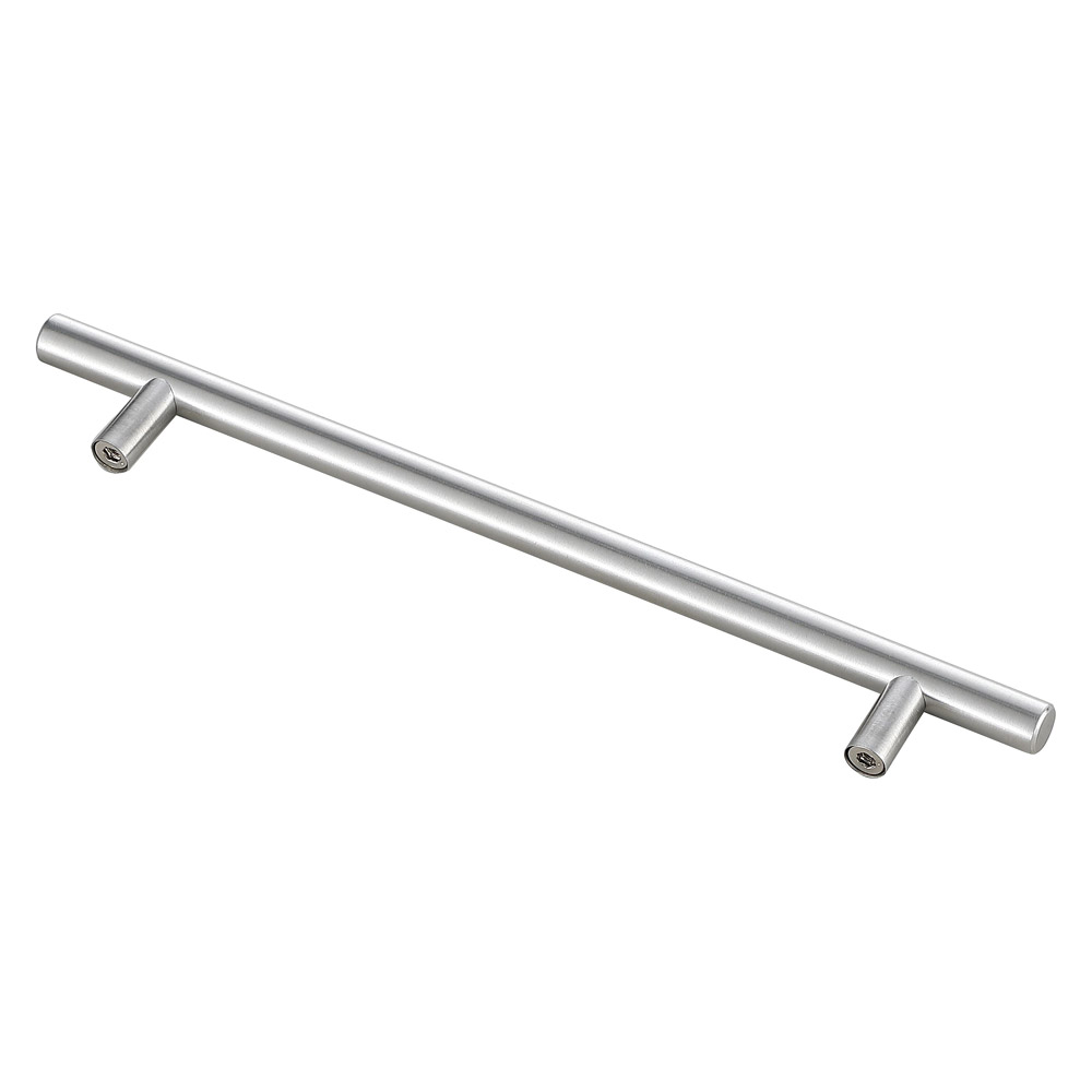 Elegant Quinn 3 Drawer Pull, Set of 10 - Brushed Nickel, L 10.1" (PL400-7-NK-10PK)