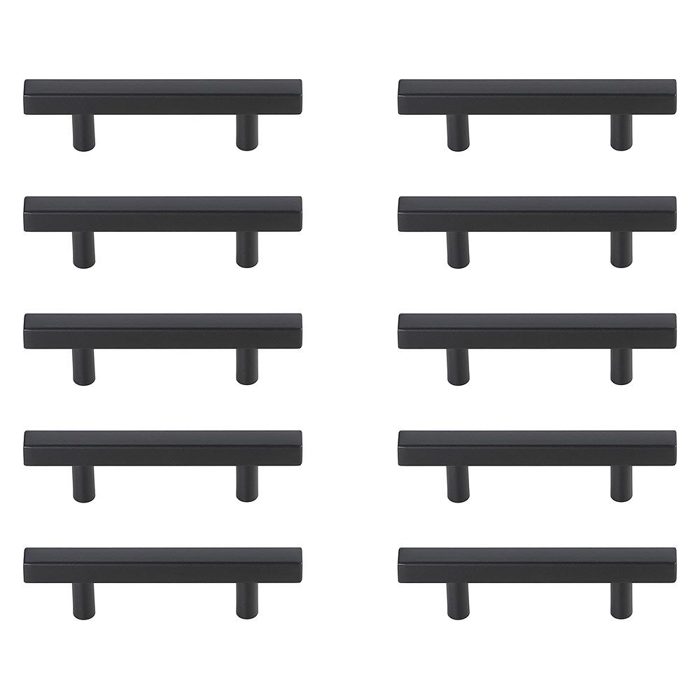 Elegant - Quinn 3 Drawer Pull, Set of 10 (PNT-PL402-3)