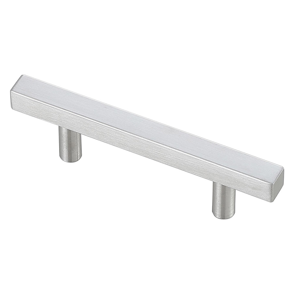 Elegant Quinn 3 Drawer Pull, Set of 10 - Brushed Nickel, L 5" (PL402-3-NK-10PK)