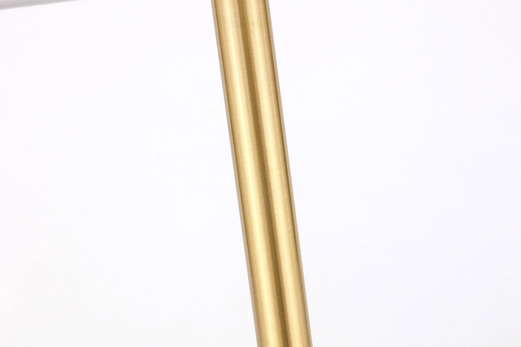 Elegant Kira 1 Light Table Lamp - Brushed Brass (TL3039BR)