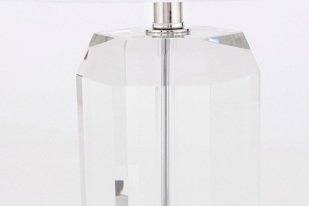 Elegant Wendolyn 1 Light Table Lamp - Polished Nickel (TL3047PN)