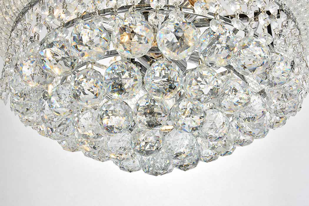 Elegant Pendant Light - Chrome/EC, L 16" (V1800D16C-EC)