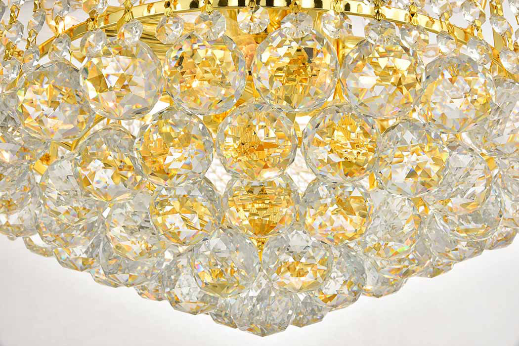 Elegant Pendant Light - Gold, L 16" (V1800D16G-RC)