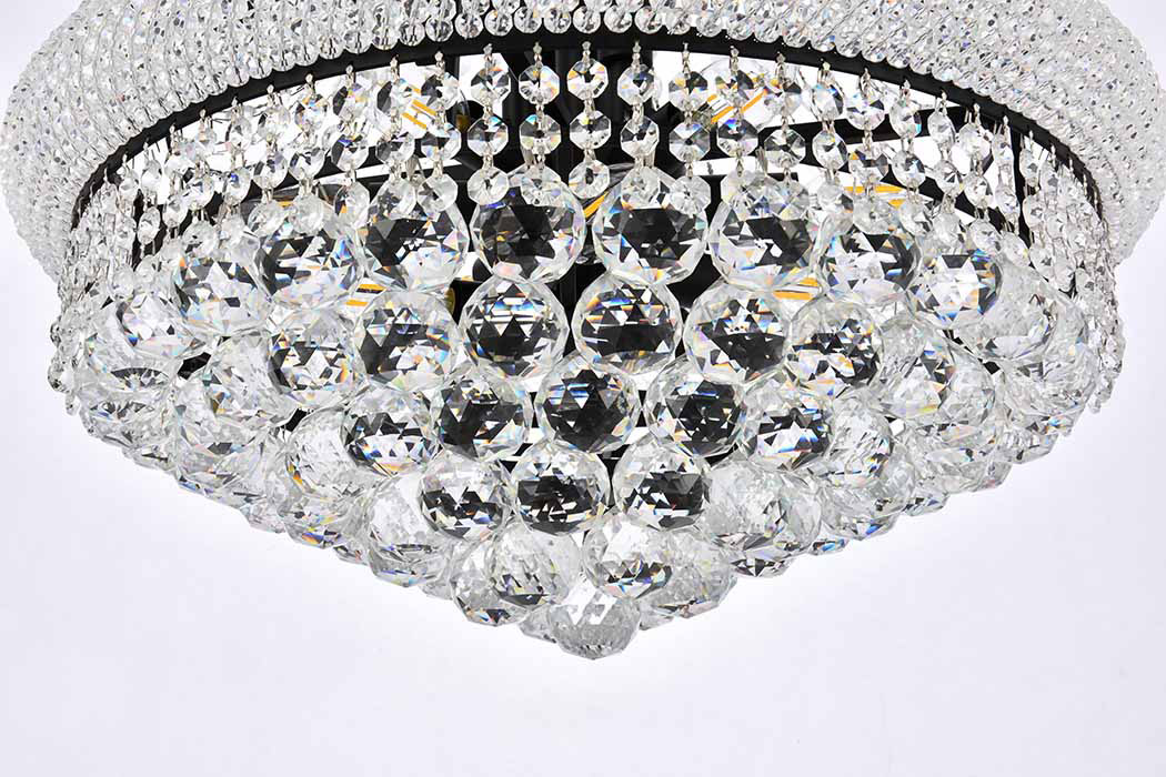 Elegant Pendant Light - Black, L 20" (V1800D20BK-RC)