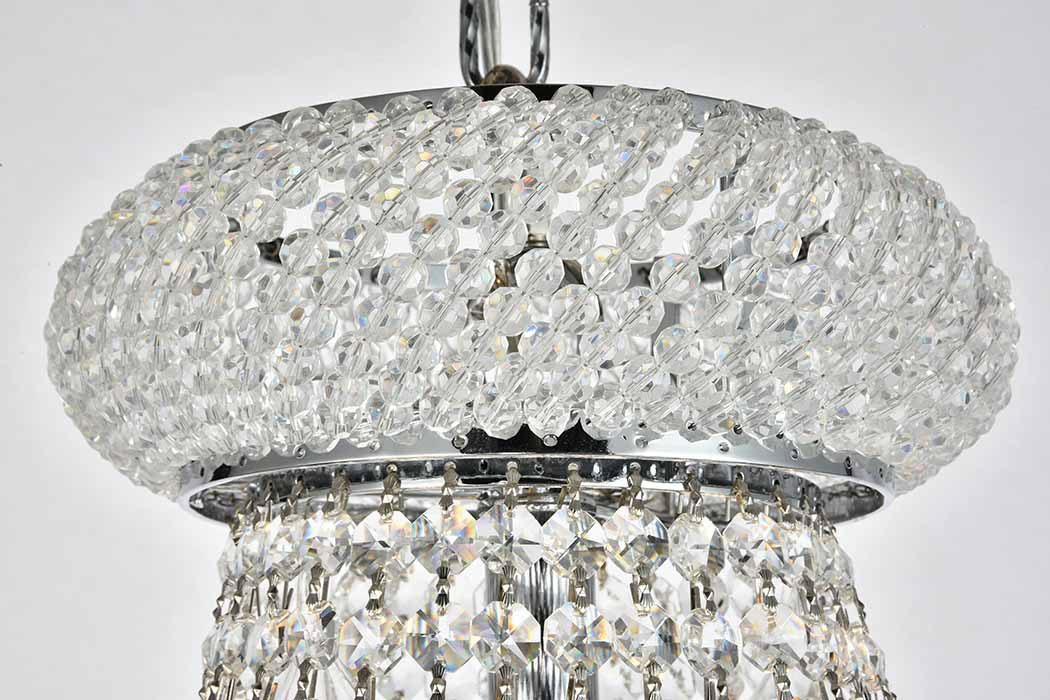 Elegant Pendant Light - Chrome/RC, L 20" (V1800D20C-RC)