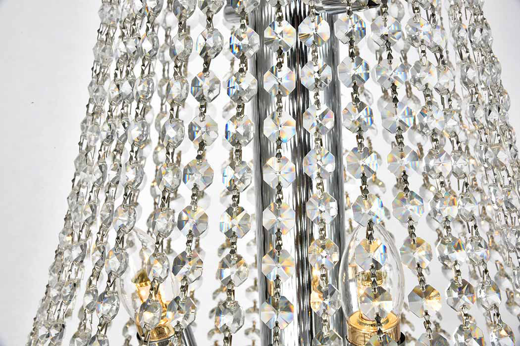 Elegant Pendant Light - Chrome/EC, L 24" (V1800D24C-EC)