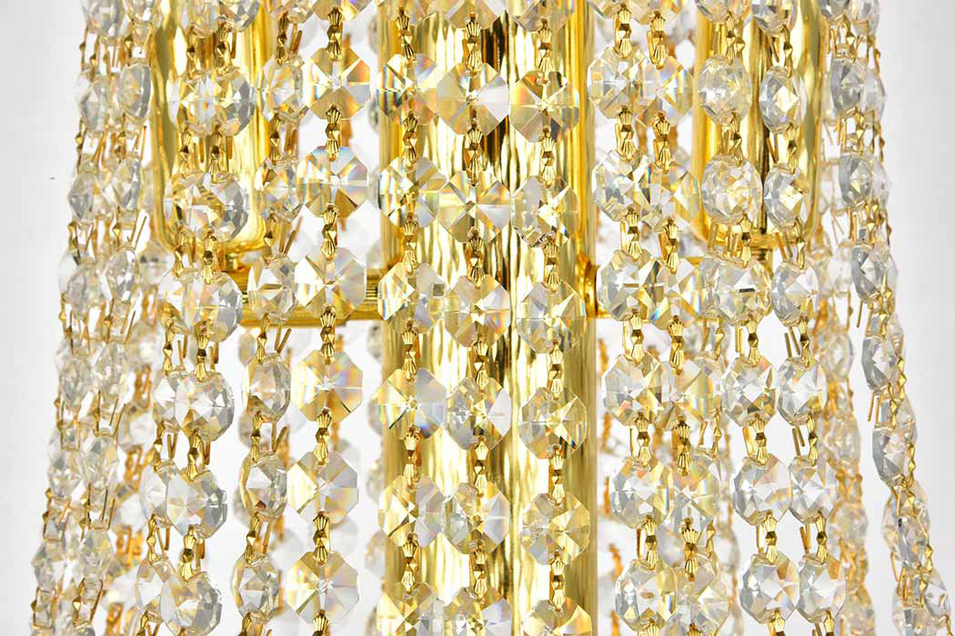 Elegant Pendant Light - Gold, L 24" (V1800D24G-RC)