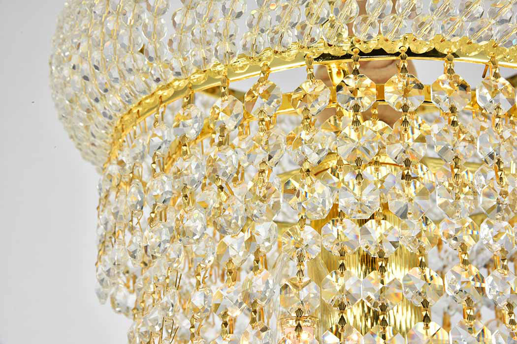 Elegant Pendant Light - Gold, L 28" (V1800D28G-RC)