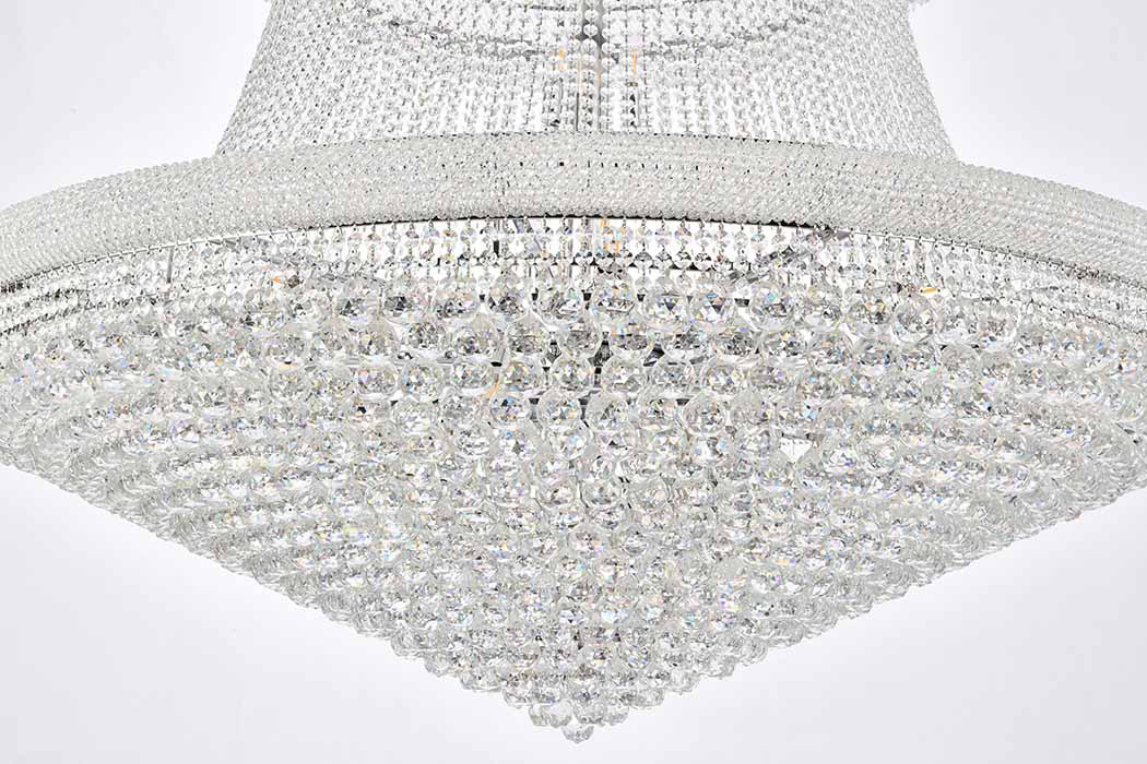 Elegant Chandelier - Chrome, L 62" (V1800G62C-RC)